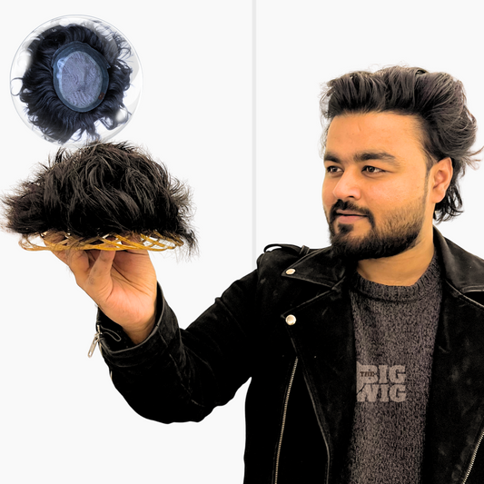 Celeb Australian Men’s Patch – Premium 100% Human Hair Toupee